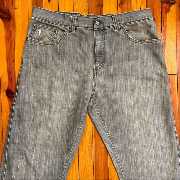 Vintage Pelle Pelle Jeans Y2K Men’s Size 36x34 Embroidered Skater Street Hip Hop - Picture 3 of 12